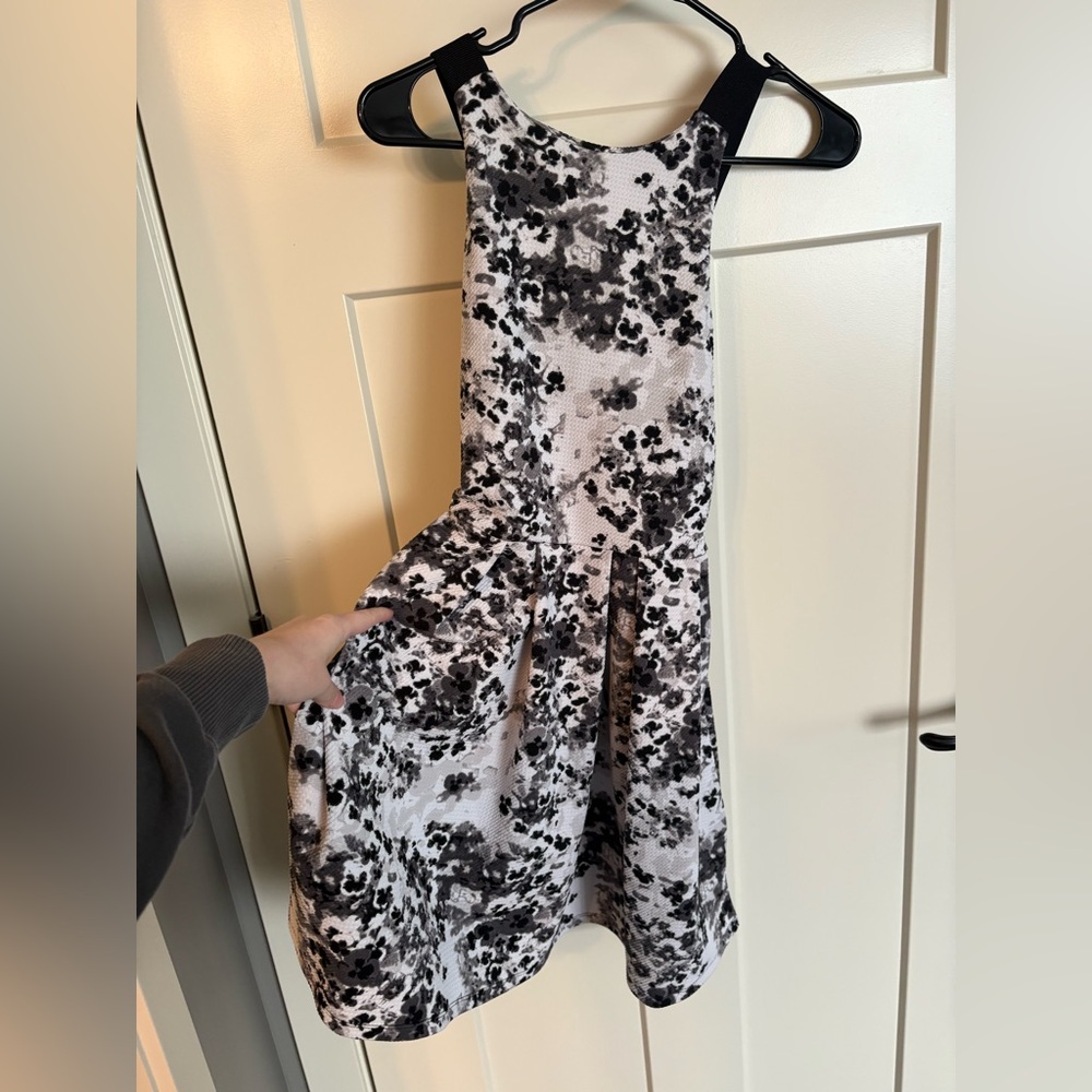 Black and White Dress